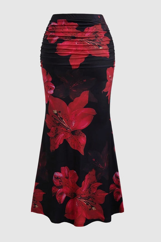 A- Line Skirt Leisure Vacation Long Women's Clothing - Dana Fashion
