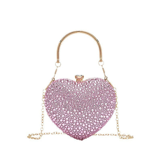 Fashion Chain Diamond-encrusted Shoulder Crossbody Handbag - Dana Fashion