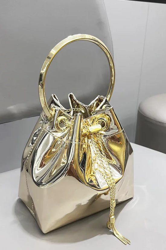 Women's Metallic Chain Shoulder Messenger Bag - DanaFashionstore