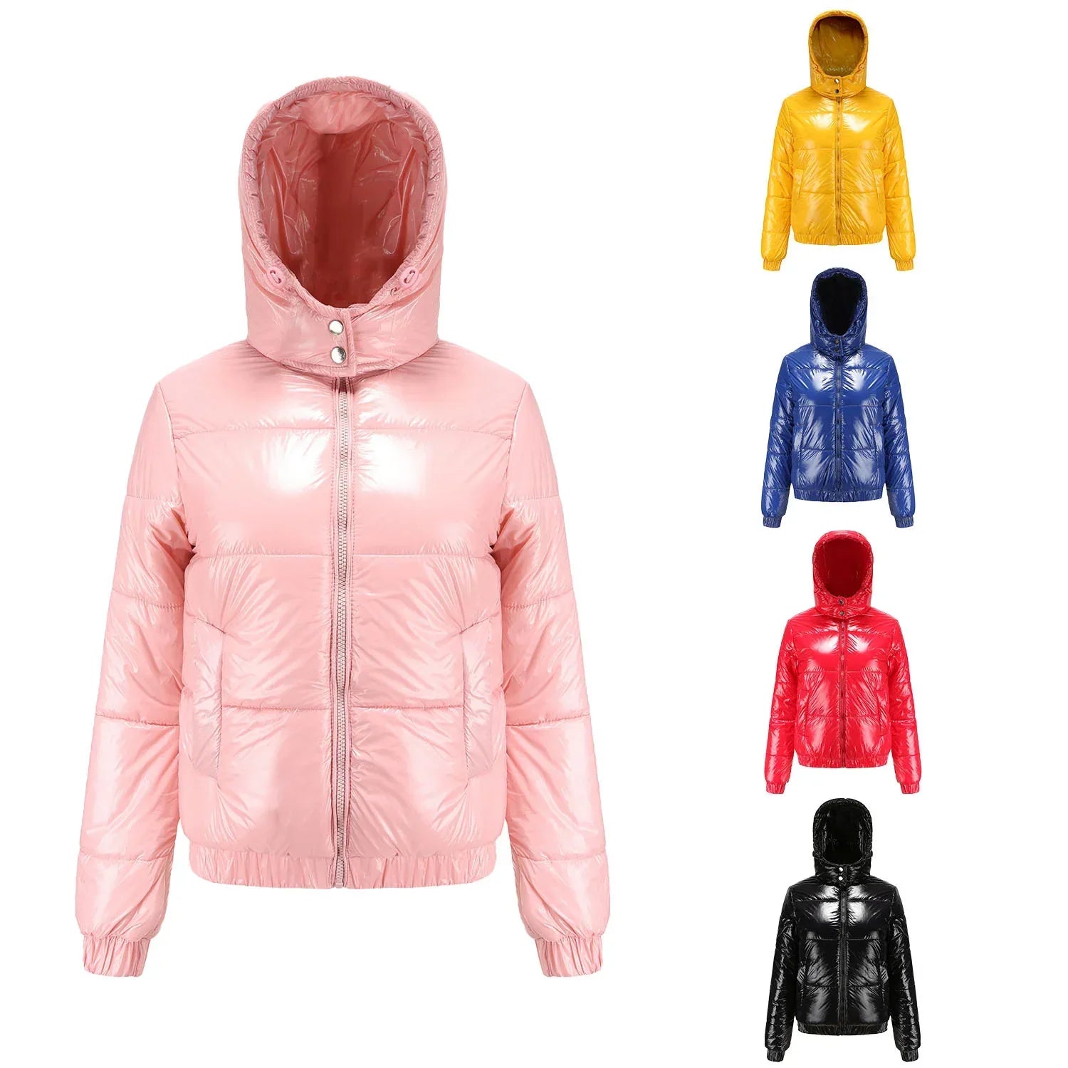 Fall Winter Hooded Splash Proof Jacket 2026 - Cotton-Padded Coat - DanaFashionstore