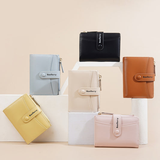 Women's Wallet Fashion Pu Short Wallet - Dana Fashion