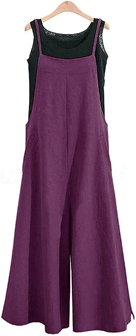 Loose Wide-Leg Jumpsuit 2026 - One-Piece Casual Pants Jumpsuit - DanaFashionstore