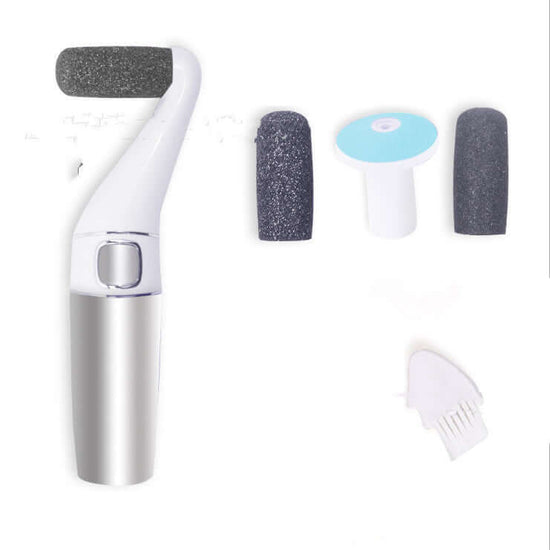 USB Rechargeable Foot File Professional Electric Feet Callus Remover Pedicure Foot Sander Dead Skin Callus Remover Foot Care $39.99 Dana Fashion Color: White style: Battery models Beauty Tools Overview: Feature: USB charging design, more convenient to use