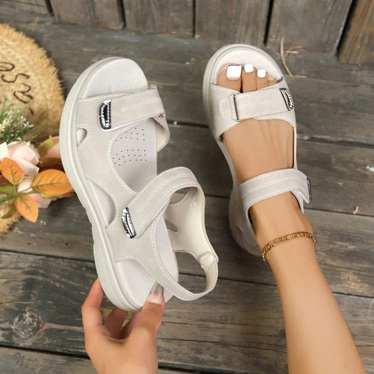 Thick Bottom Casual Strap Velcro Sandals - DanaFashionstore