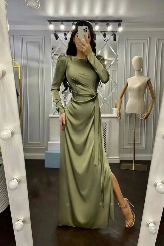 Elegant Waist-Fitting Irregular Hem Dress - Asymmetric Party Dress