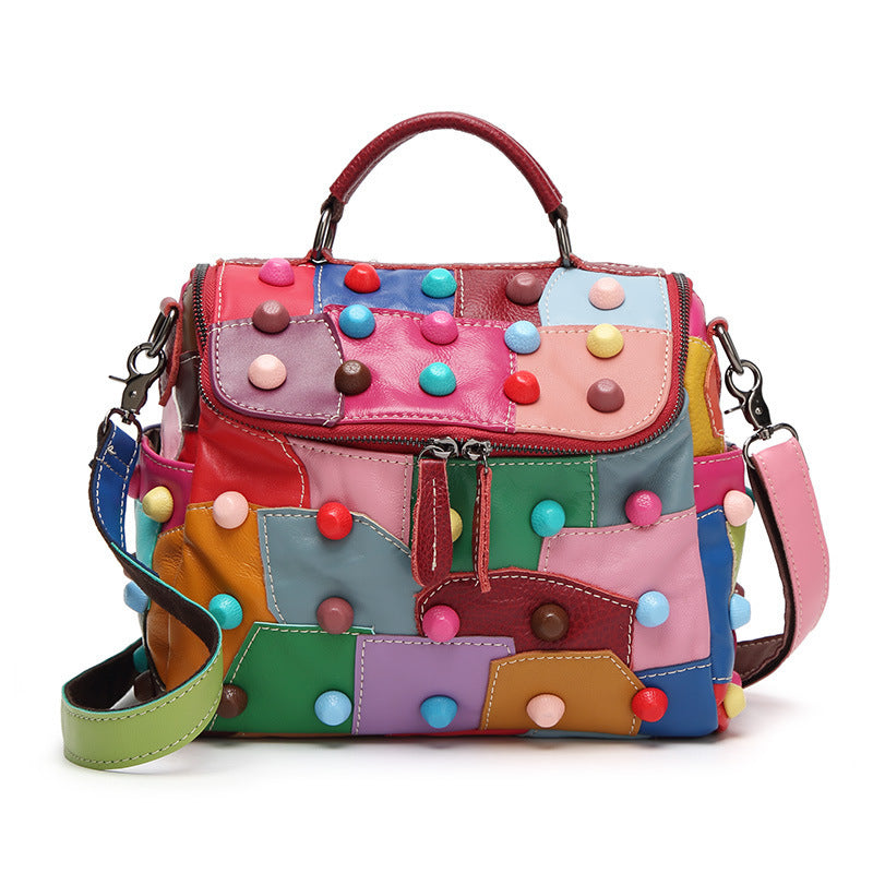 Colorful Large Capacity Versatile Shoulder Crossbody Bag - Dana Fashion