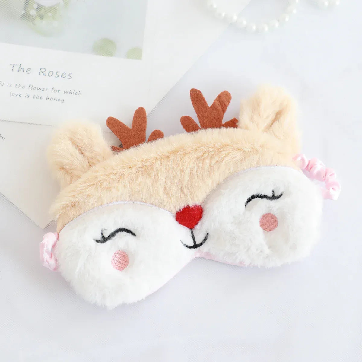 Love Elk Plush Home Warm Slippers - DanaFashionstore
