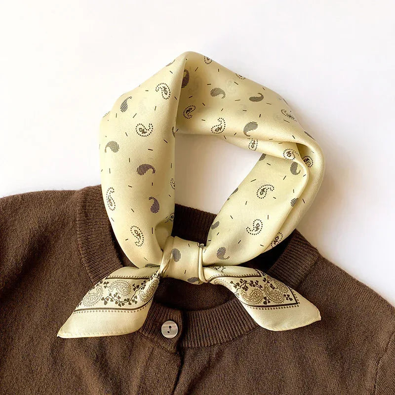 Fashion Lady Sunflower Vintage Scarf - DanaFashionstore