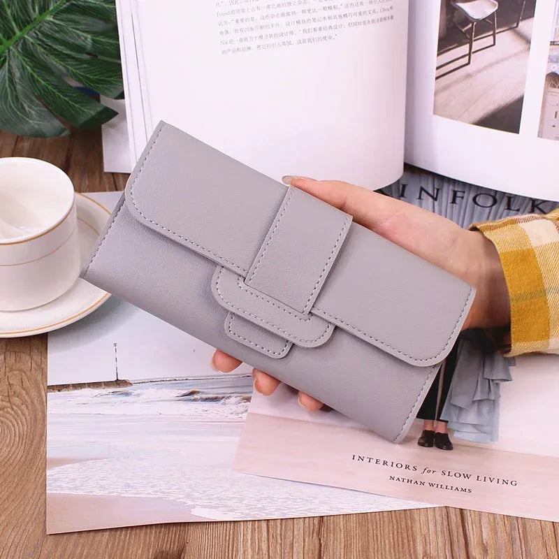 Women's Long Wallet Tri-fold Clutch Large Capacity - DanaFashionstore