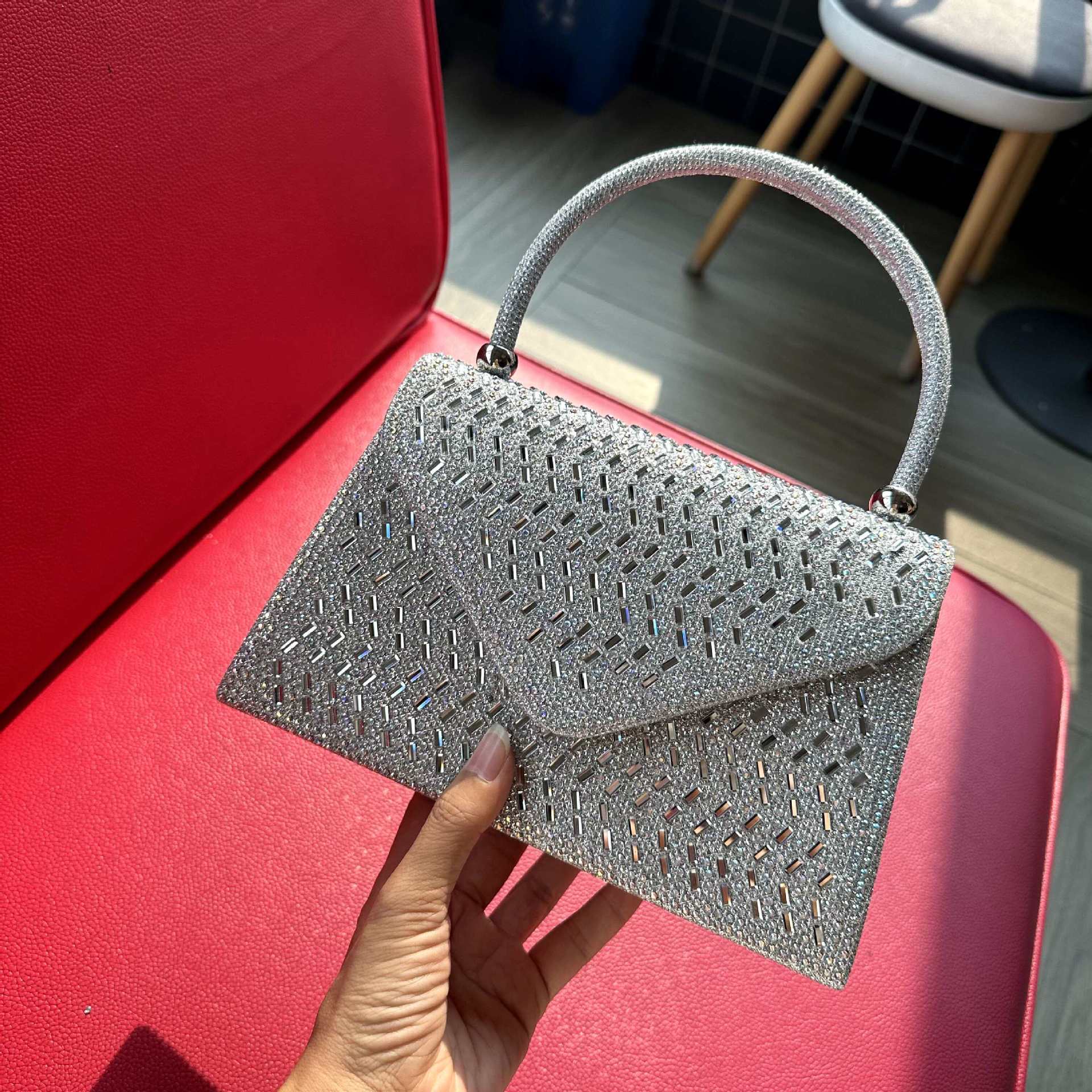 Ladies Hand Bag New Rhinestone Dinner - Dana Fashion