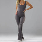 Slim Fit Hip Raise Jumpsuit Sexy Backless Exercise Yoga Clothes - DanaFashionstore