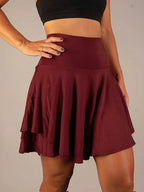 All-match Tutu High Waist Belly Contracting Running Short Skirt Anti-exposure Yoga Skirt - DanaFashionstore