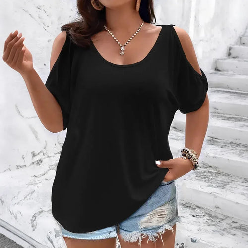 European And American Fashion Elegant T-shirt - DanaFashionstore