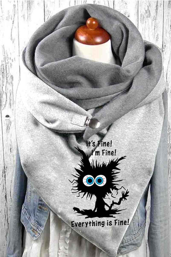 Women's Fashion Leisure Warm Clip Scarf