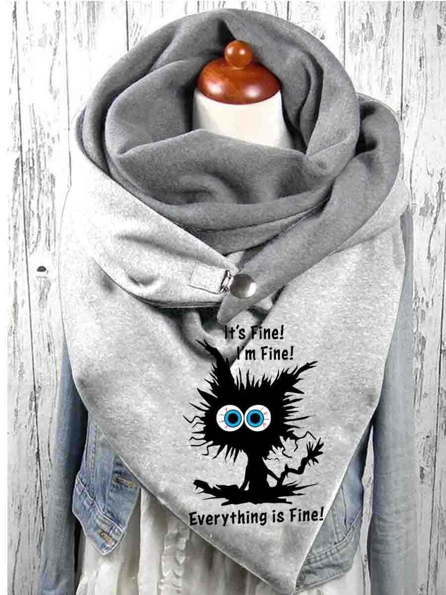 Women's Fashion Leisure Warm Clip Scarf - DanaFashionstore