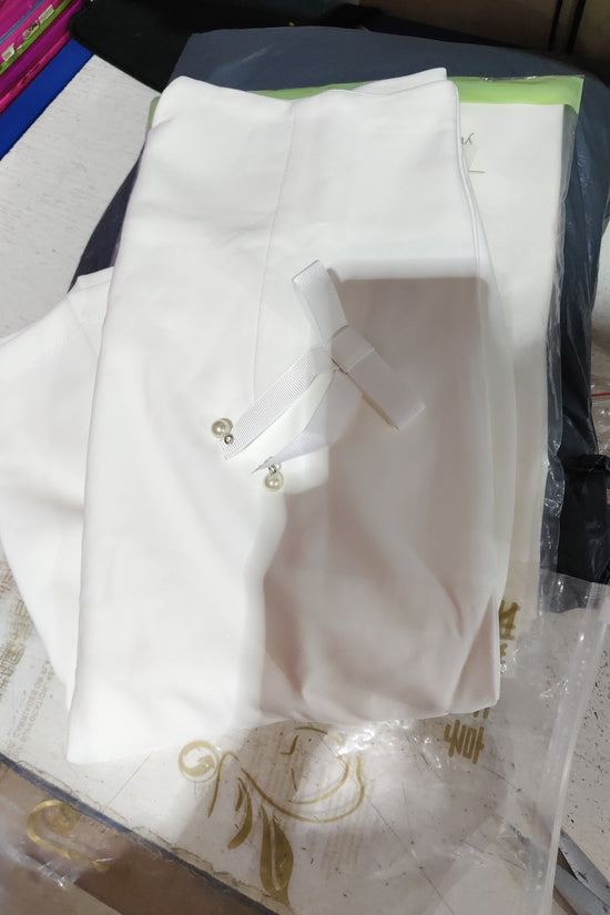 Big size skirt with one-step bottom