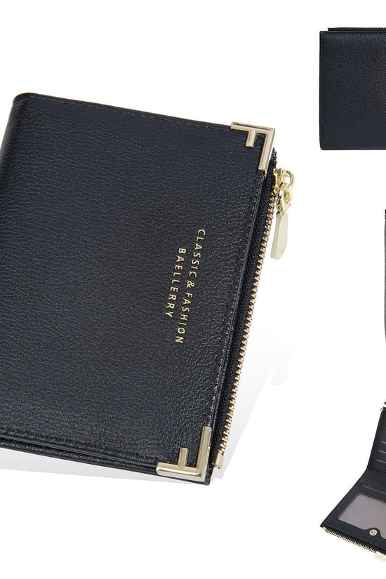 Women's Wallet Short Multiple Card Slots Zipper Bag Coin Purse - Dana Fashion