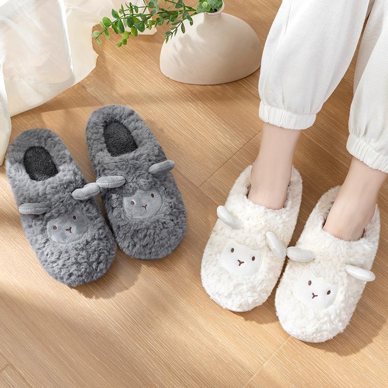 Household Anti-skid Plush Warm Cartoon Slippers - DanaFashionstore