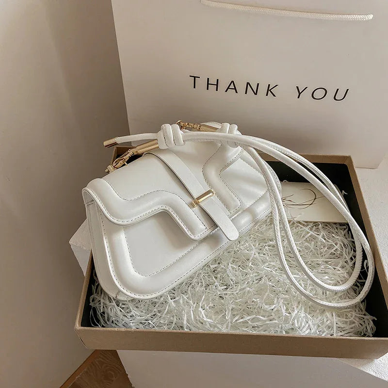 New Fashion One-shoulder Drawstring Casual Simple Messenger Underarm Bag - DanaFashionstore