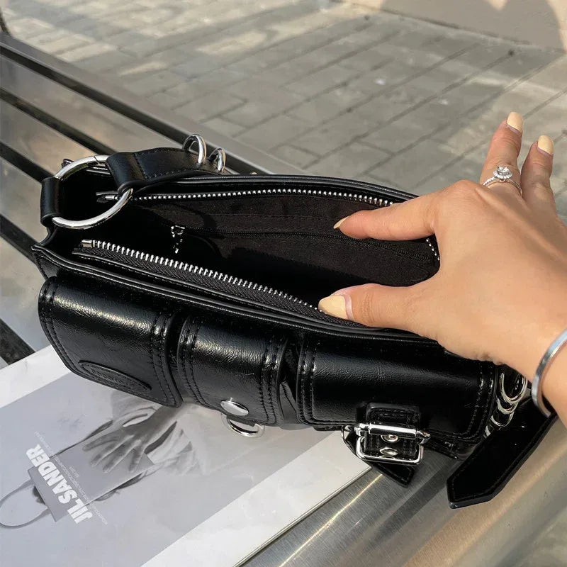 Women's Fashion Short Crossbody Baguette Bag - DanaFashionstore