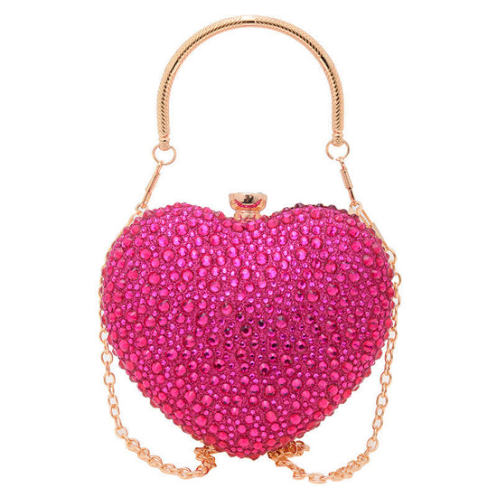 Fashion Chain Diamond-encrusted Shoulder Crossbody Handbag - Dana Fashion