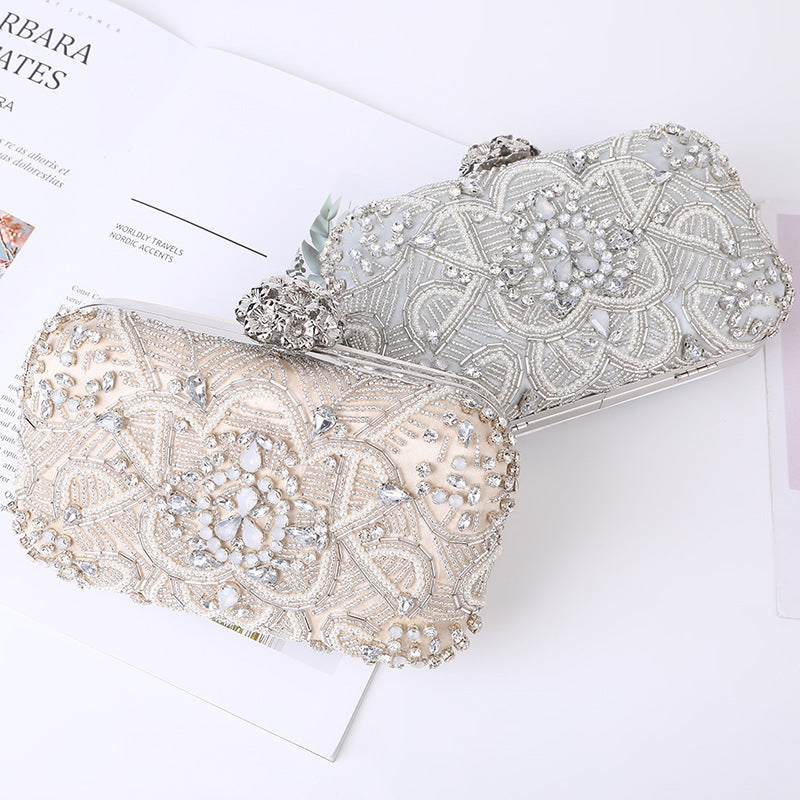 Women's European And American Style Party Bag With Diamonds - Dana Fashion