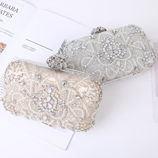 Women's European And American Style Party Bag With Diamonds - Dana Fashion