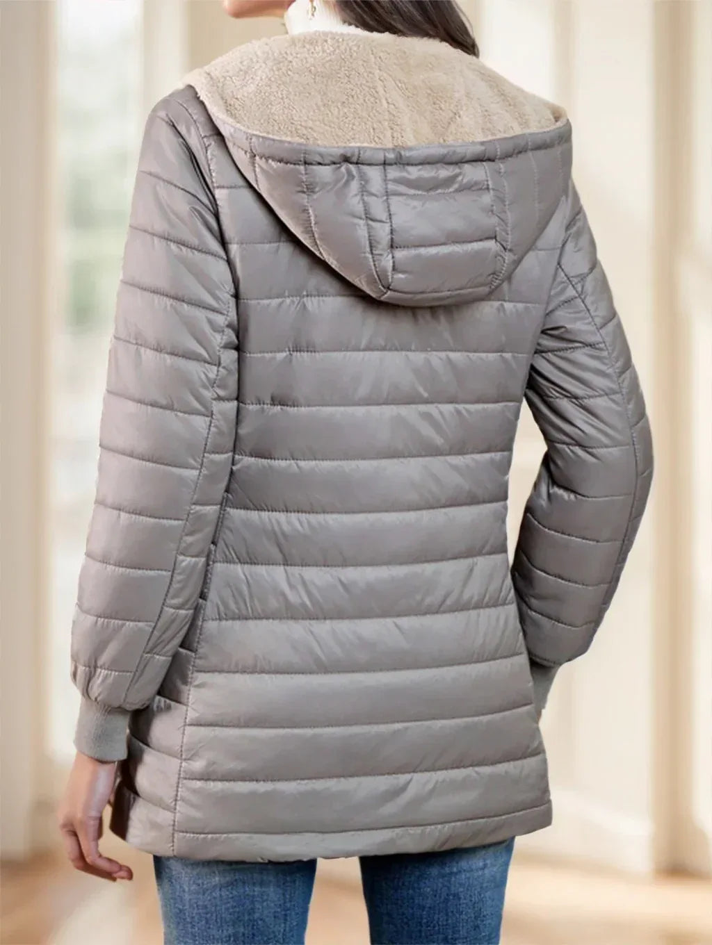 Aveloria Modichic Fleece Hooded Padded Coat 2026 - Casual Versatile Jacket - DanaFashionstore