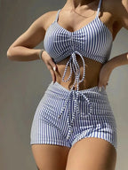 Women's High Waist Split Bikini Swimsuit - DanaFashionstore