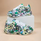 Hand-painted Shoes Women's Platform Casual Shoes Painted Sports - DanaFashionstore