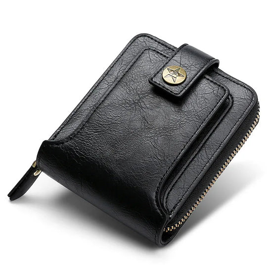 Men's Wallet Retro Horizontal Zipper Change - DanaFashionstore