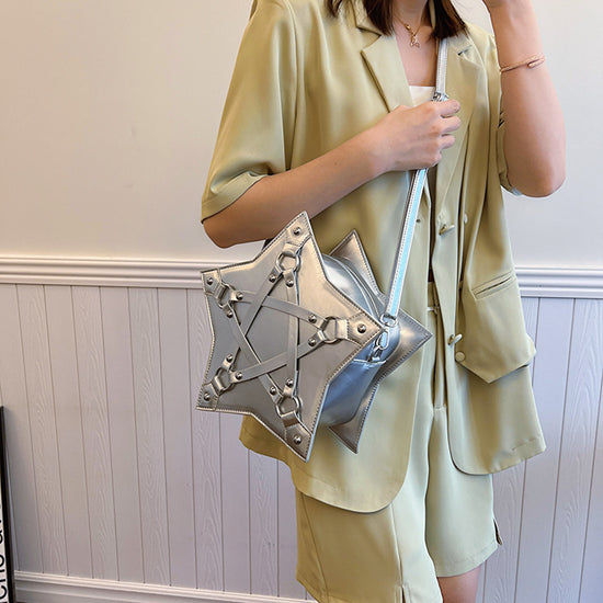 Personalized Women's Fashion Rivet Crossbody Bag - Dana Fashion