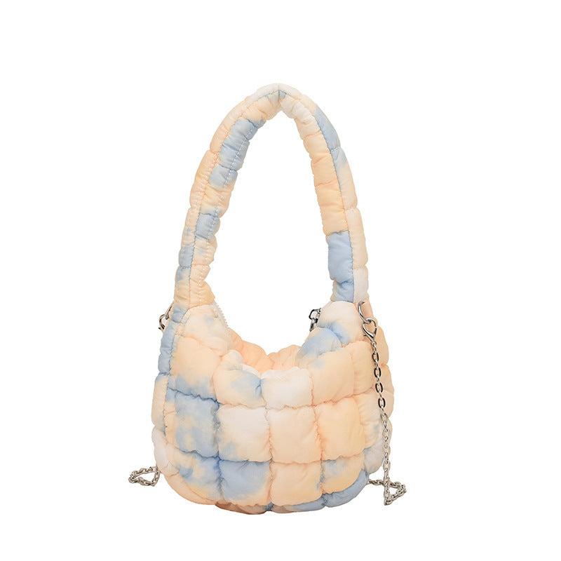 Cloud Bag Bubble Pleated Nylon Puff Handbag - Dana Fashion