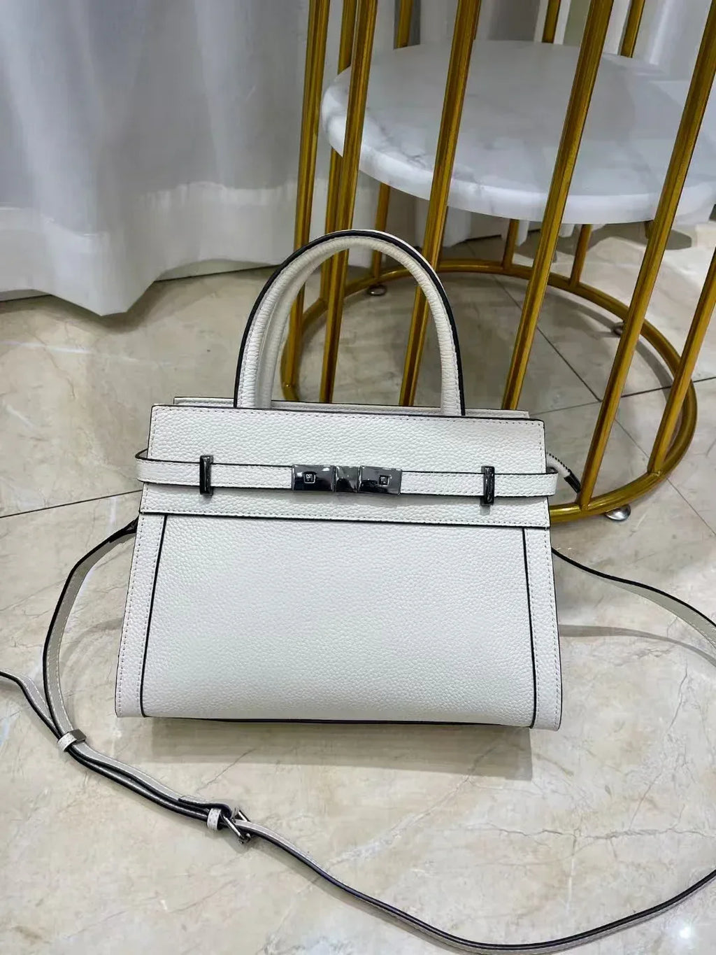 High-Grade Small Square Genuine Leather All-match Shoulder Bag - DanaFashionstore