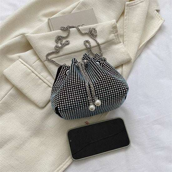 Diamond Drawstring High-grade Chain Crossbody Bag - DanaFashionstore