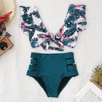 Women's Flounced Bikini Split Swimsuit - DanaFashionstore
