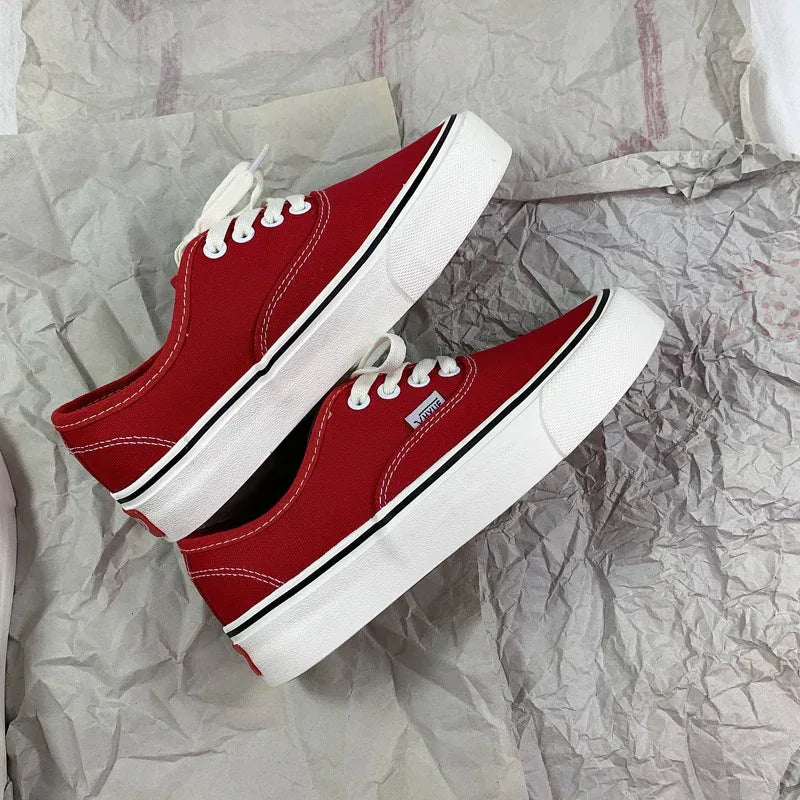 Spring New Low-top Canvas Shoes For Female Students Ins Korean Version - DanaFashionstore