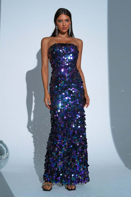Wrapped Chest Sheath Sequined Evening Dress $88.93 Dana Fashion Color: Sapphire Blue Size: L Women's clothing Product information: Color: Sapphire Blue Size: S,M,L,XL Style type: Sexy Popular elements: Sequins Style: Basic Fabric name: Polyester Style: co