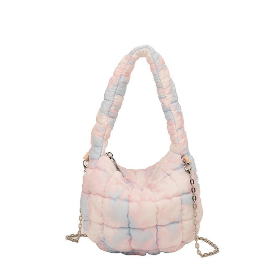 Cloud Bag Bubble Pleated Nylon Puff Handbag - Dana Fashion