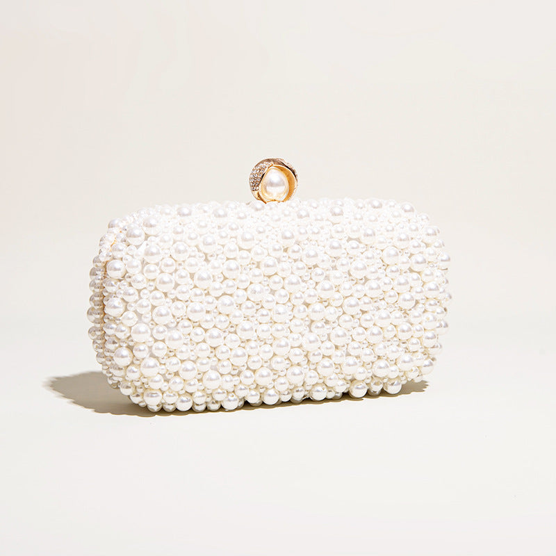 Women's Fashion Clutch Pearl Dinner Bag - Dana Fashion