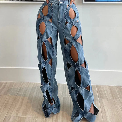 Casual Love Twist Jeans For Women - DanaFashionstore