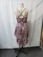 Retro Carnival Sling Printed Dress For Girls In The West