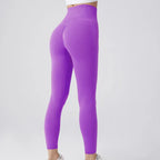 Seamless Leggings Yoga Pants Tummy Control Workout Running Yoga Leggings For Women - DanaFashionstore