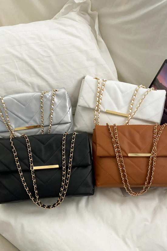 Simple Portable Casual Fashion Crossbody Diamond Embroidery Thread Chain Bag - DanaFashionstore