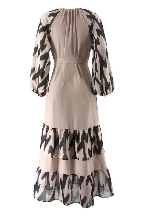Djellaba Women's Striped Dress $48.97 Dana Fashion Color: Apricot Size: L Women's clothing Product information: Ingredients: 95% Polyester fiber, 5% Spandex Material: Polyester fiber (polyester) Detail: Belt Pattern: Contrasting colors Whether transparent