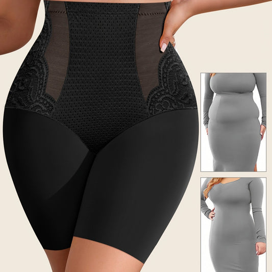 Lace Edge Anti Rolling Breathable Womens Shaping Panties For A Sleek Sculpted Silhouette