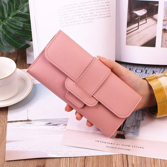 Women's Long Wallet Tri-fold Clutch Large Capacity - DanaFashionstore