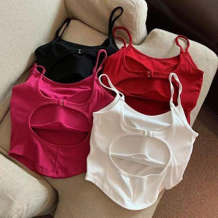 Summer New Padded Strap Vest Women's Inner Wear - DanaFashionstore