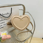 Fashion Heart Shaped Shoulder Messenger Bag - DanaFashionstore