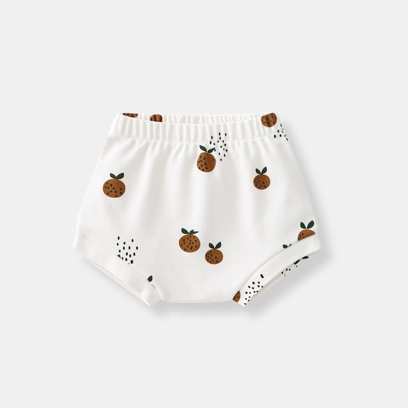 0to3T Baby Western Style Casual Pants $23.51 Dana Fashion Color: Orange printing Size: 100cm Baby Clothing Product information: Fabric name: cotton Safety level: Class A Pants length: shorts Main fabric composition: cotton Main fabric content: 100 (%) Sui